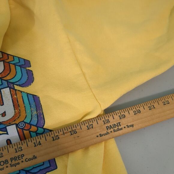 Walt Disney World Retro Logo Yellow Pullover Hoodie Jacket Adult Small M… - Picture 4 of 5